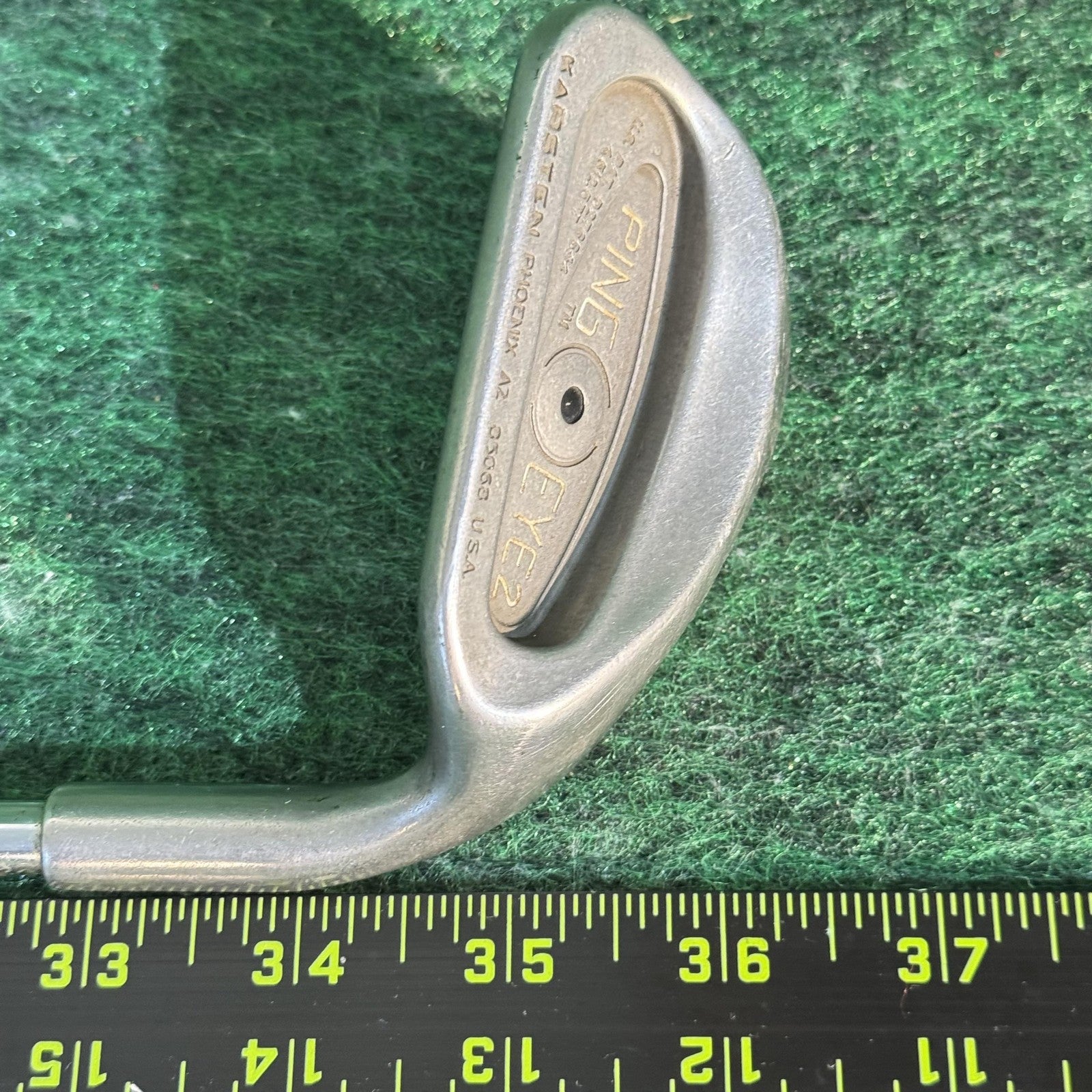 Vintage Ping Eye 2 Lob Wedge Golf Club Karsten Phoenix AZ USA Steel Winn Grip