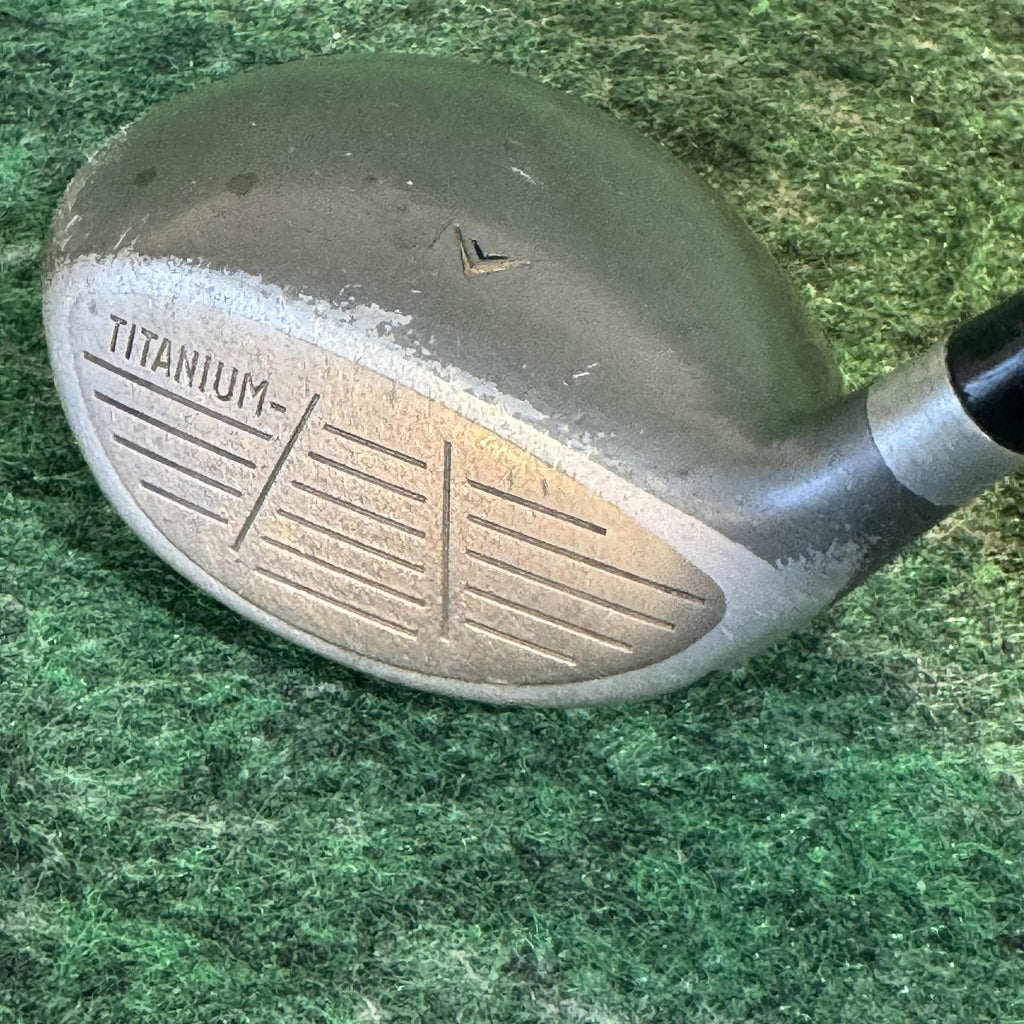 Knight Devastator 5 Wood 22° Mens RH Graphite Titanium Fairway Silver Golf Club