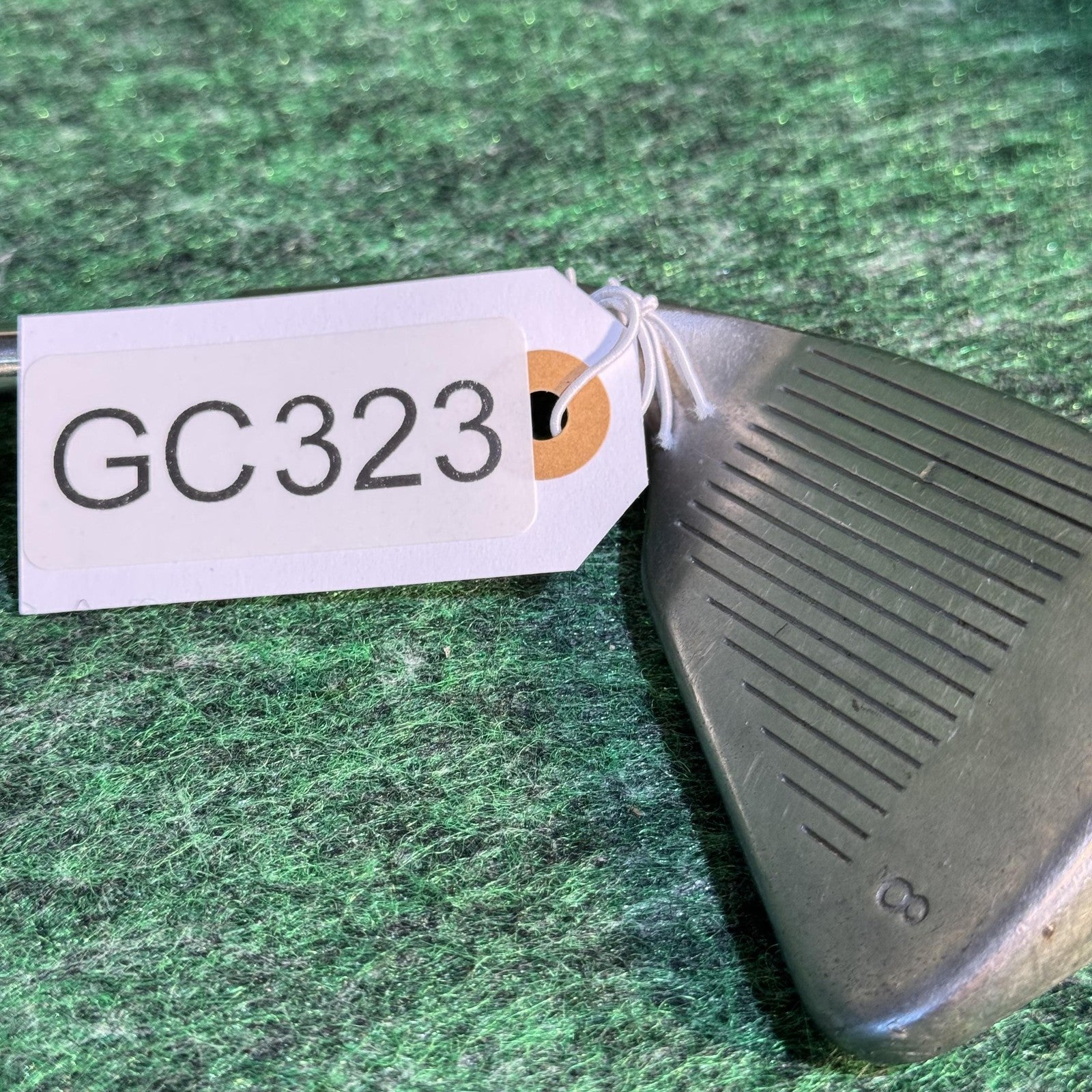 Vintage PING Eye+ 2 8 Iron Red Dot KT Steel Shaft Golf Club Single USA Karsten