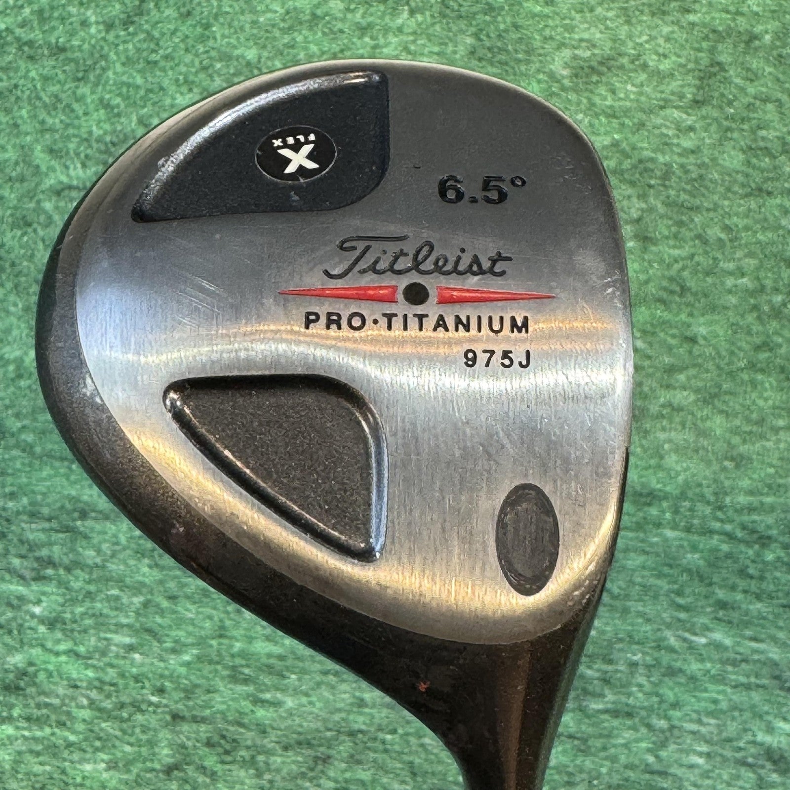 Vintage Titleist 975J Pro Titanium Driver 6.5° X Flex Mens Graphite Golf Club