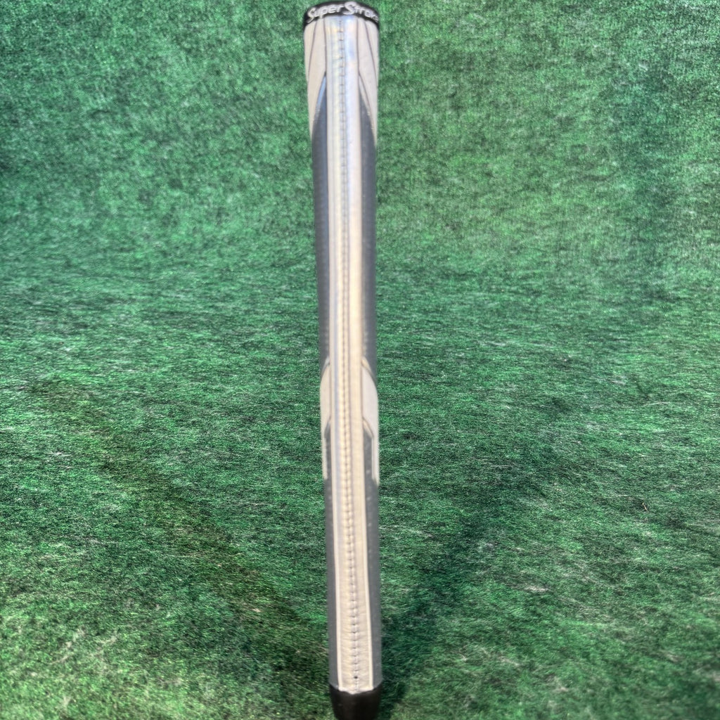 Odyssey White Steel #5 Mallet Putter Mens Golf Club SuperStroke Traxion Grip