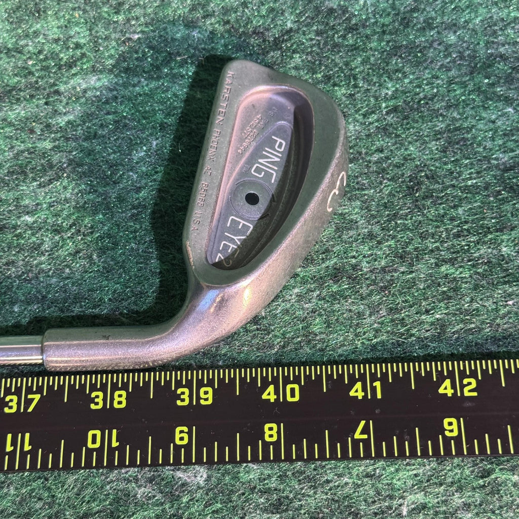 Vintage Ping Eye 2 Iron Set 3-W Mens Right Hand Steel Shaft Golf Clubs USA