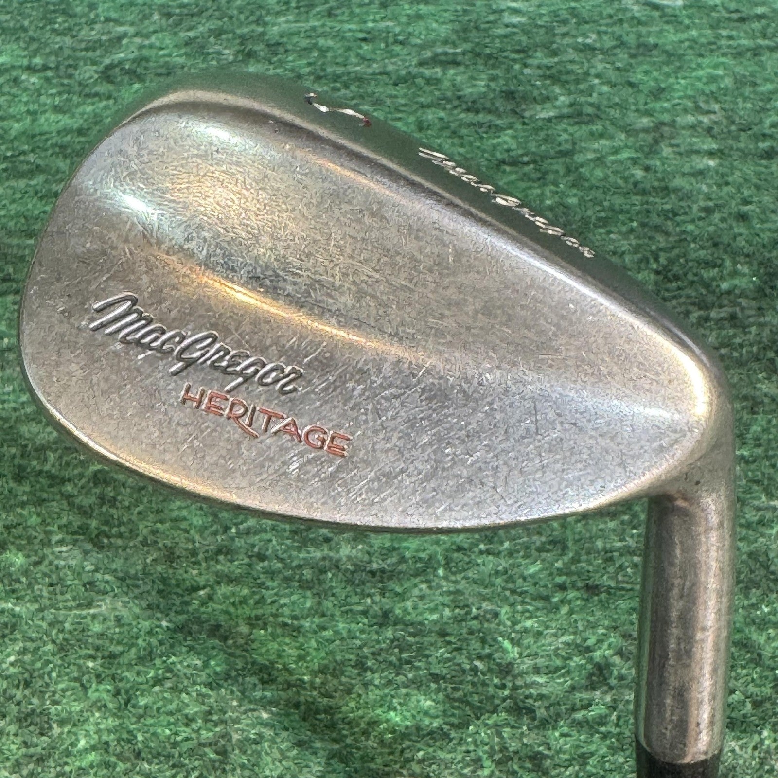 Vintage MacGregor Heritage Sand Wedge Mens RH Steel 36 In Silver Golf Club