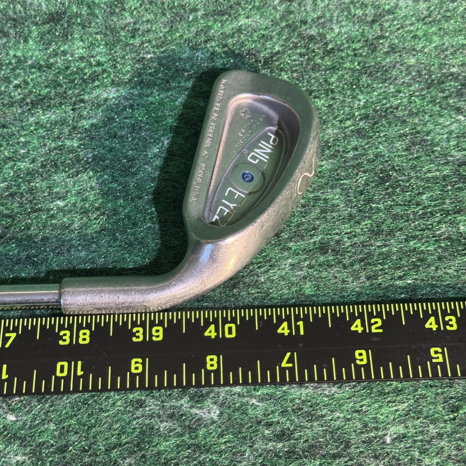 Vintage Ping Eye 2 Karsten 2 Iron Blue Dot Steel Shaft Mens Golf Club USA
