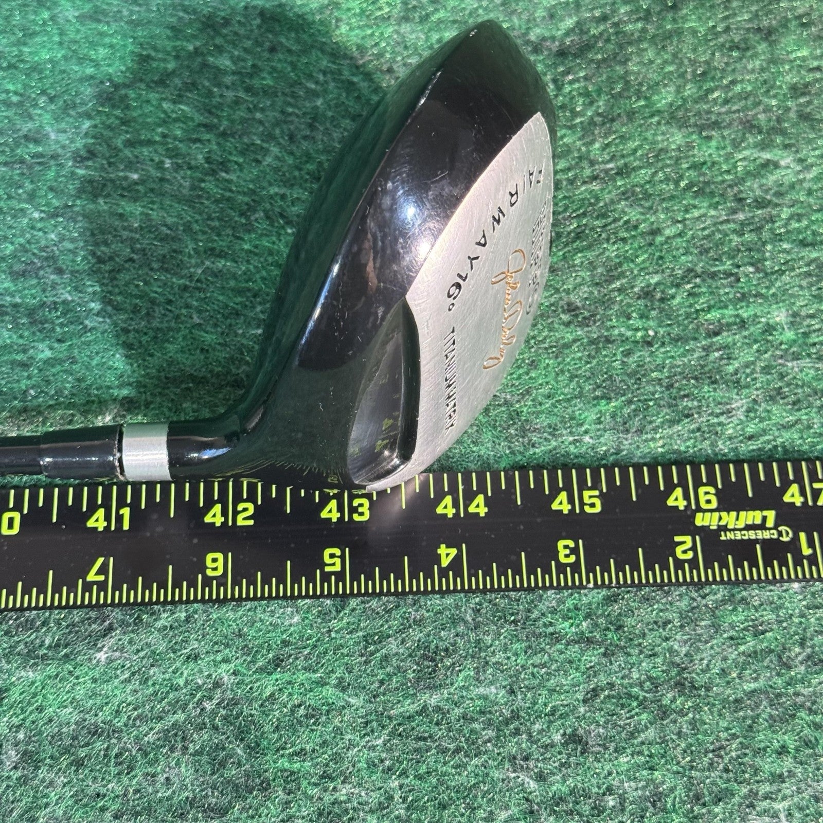 Hippo John Daly Fairway 16° Wood Mens Right Titanium Matrix Reg Flex Graphite