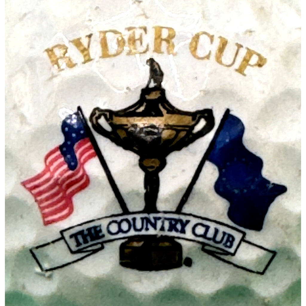 Ryder Cup - The Country Club Logo Golf Ball - Used Collectible from 1999