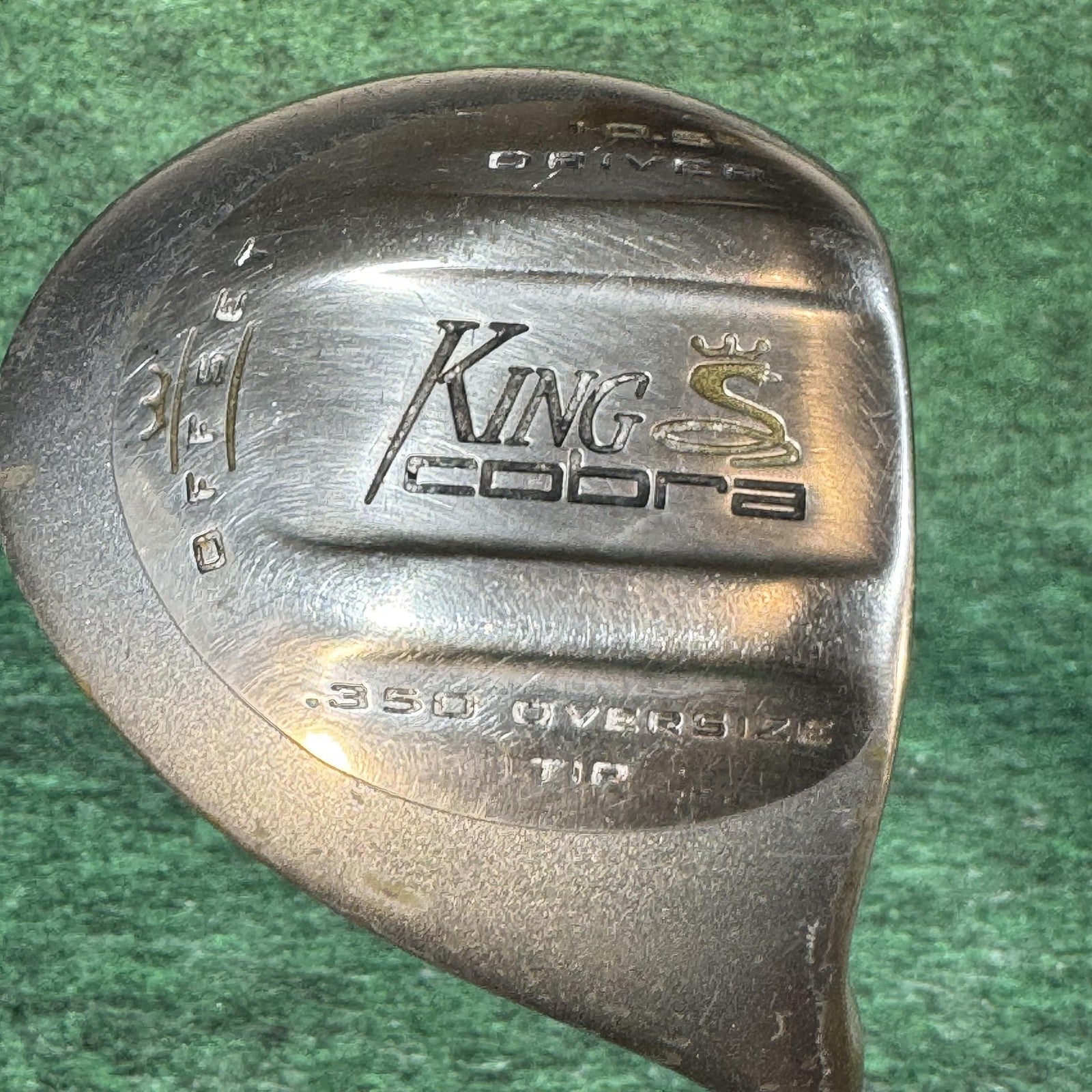 Vintage King Cobra Offset Driver Graphite R Flex .350 Oversize Tip Golf Club