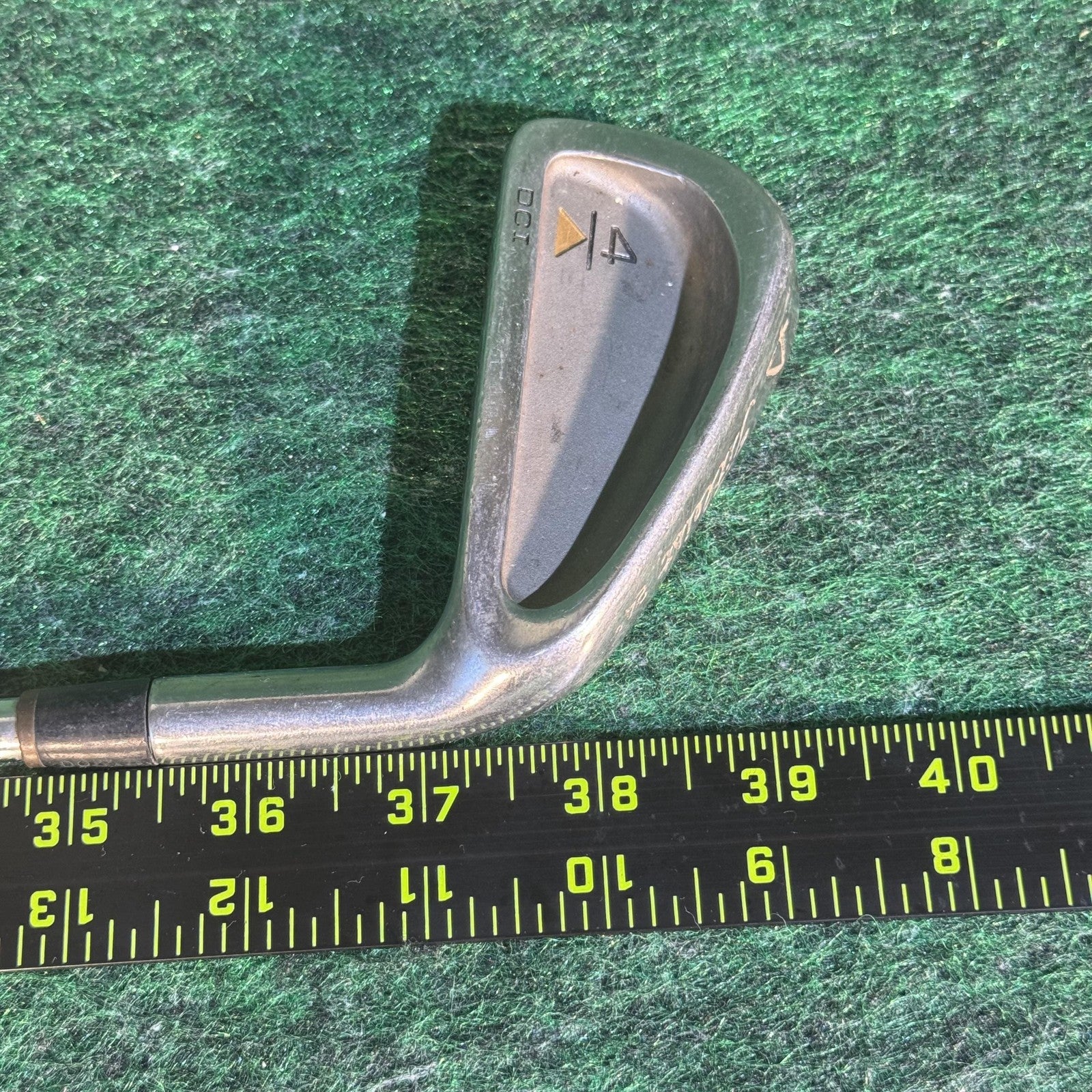 Titleist DCI Gold Triangle 4 Iron 24° MS-209 Stiff Steel Standard Lie Golf Club