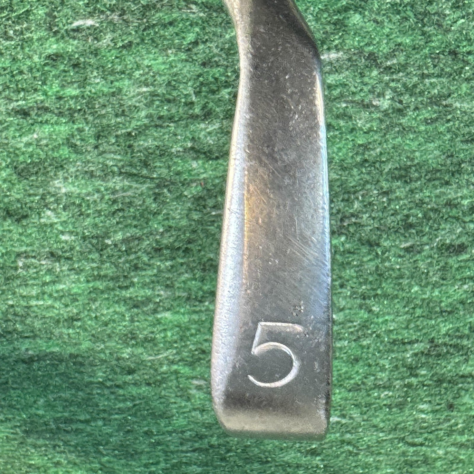 Vintage Ping Karsten II 5 Iron Blue Golf Club USA Toe Heel Balance Steel Shaft