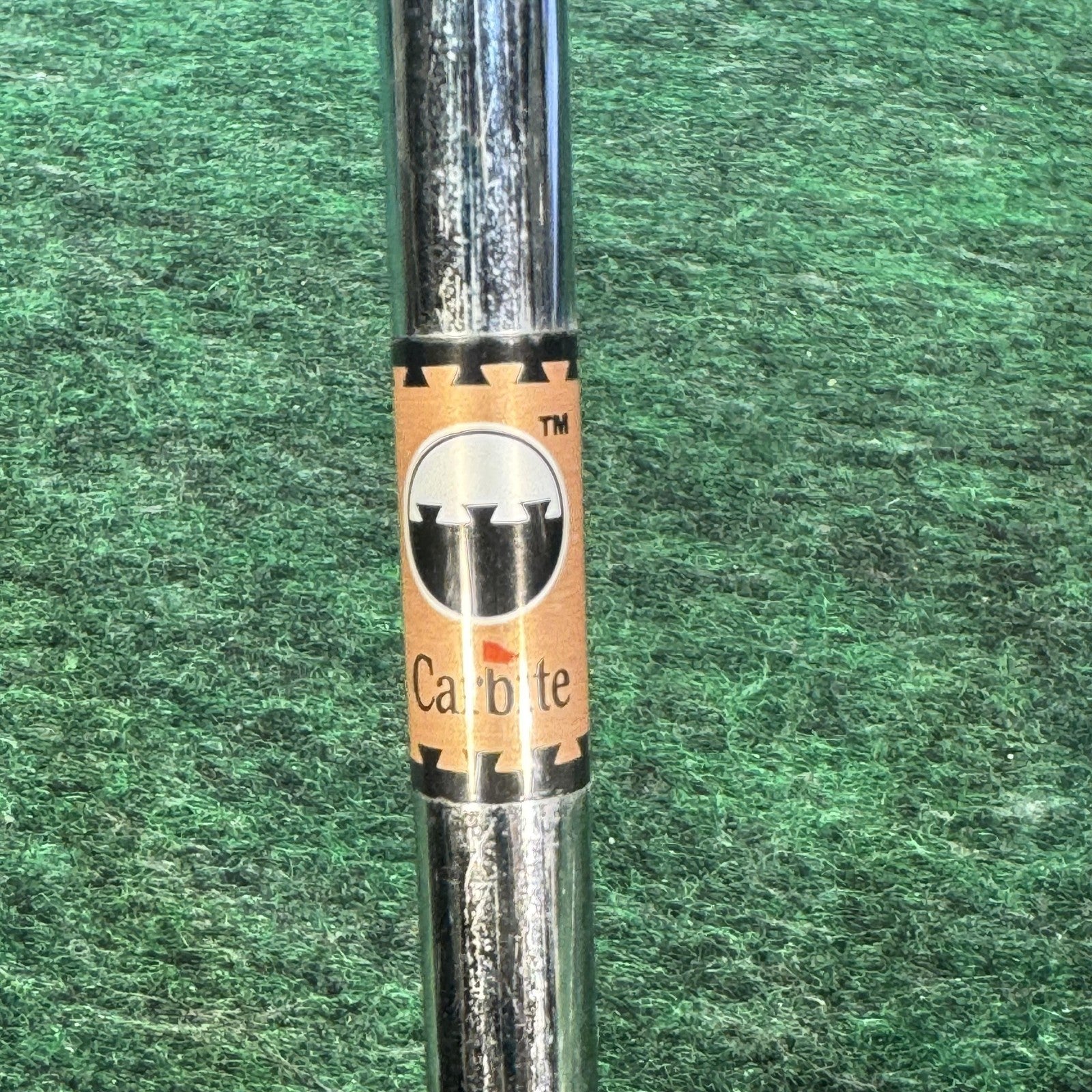 Carbite Polar Balanced CAPTWO Blade Putter Mens RH 35 In Steel Silver Golf Club