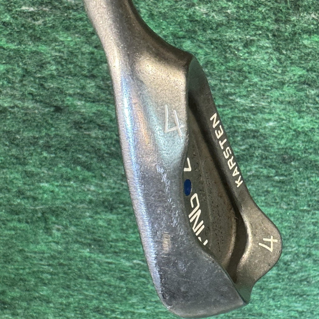 Ping Zing 4 Iron Blue Dot Karsten Mens Right Handed Steel Shaft Golf