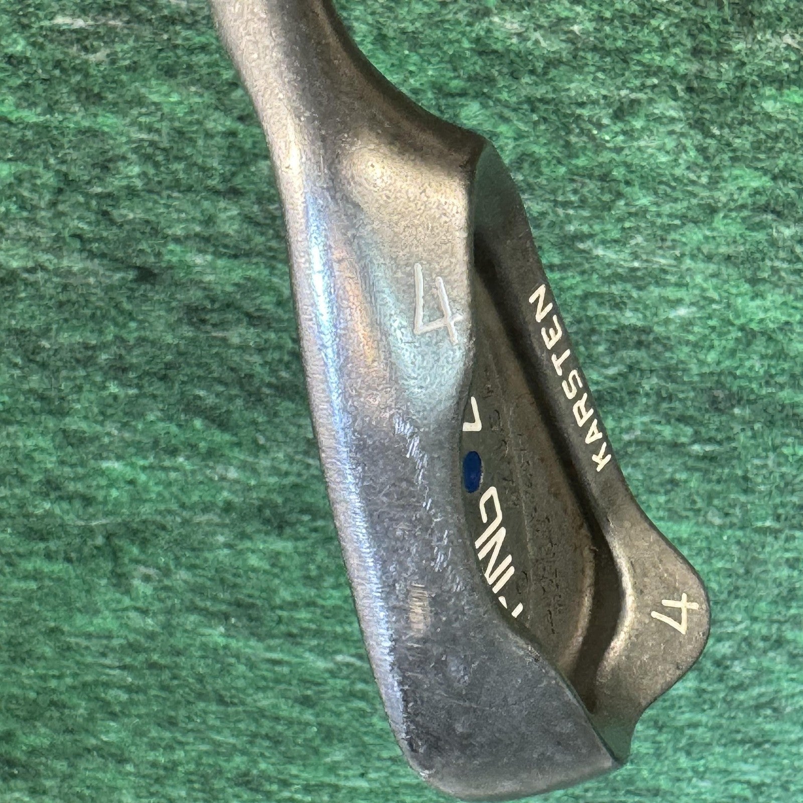 Ping Zing 4 Iron Blue Dot Karsten Mens Right Handed Steel Shaft Golf