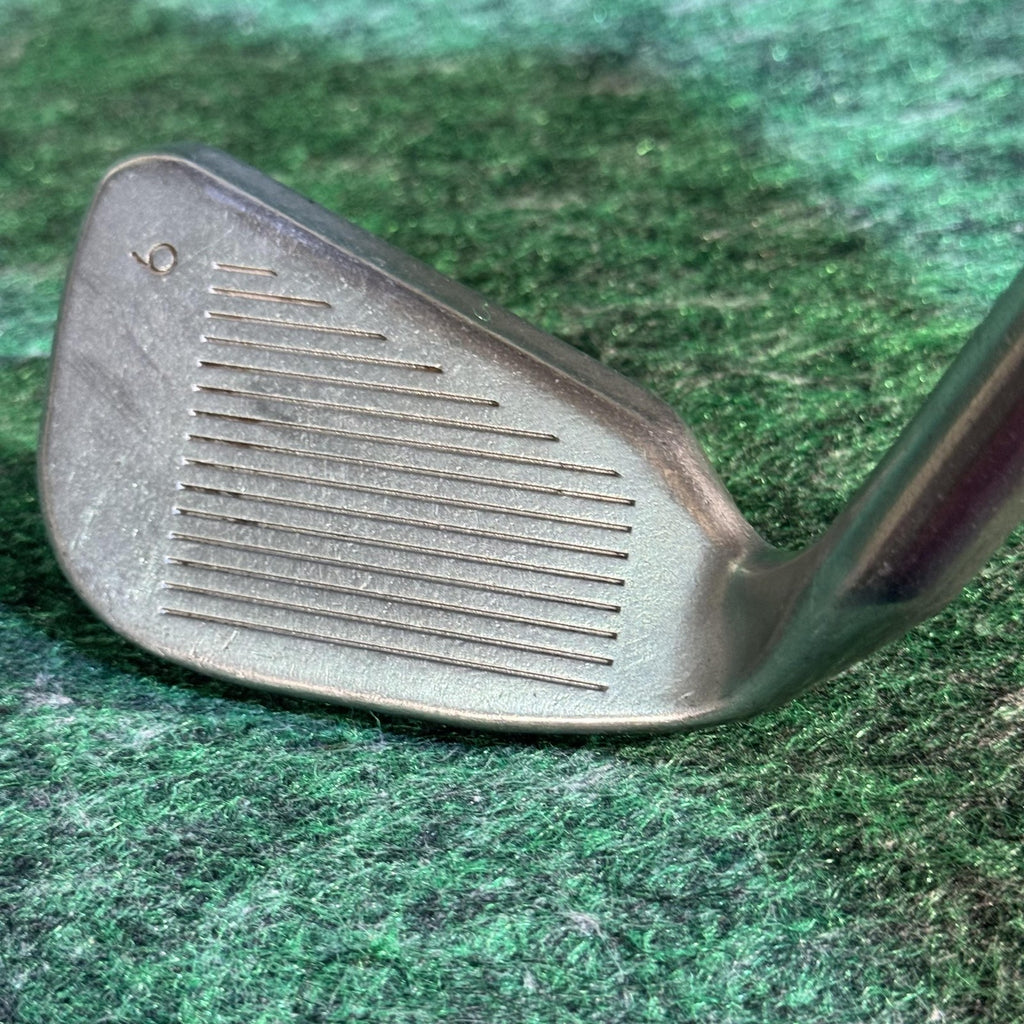 Vintage PING ZING 6 Iron Red Dot KT-M Steel Avon Chamois Jumbo Grip Made in USA