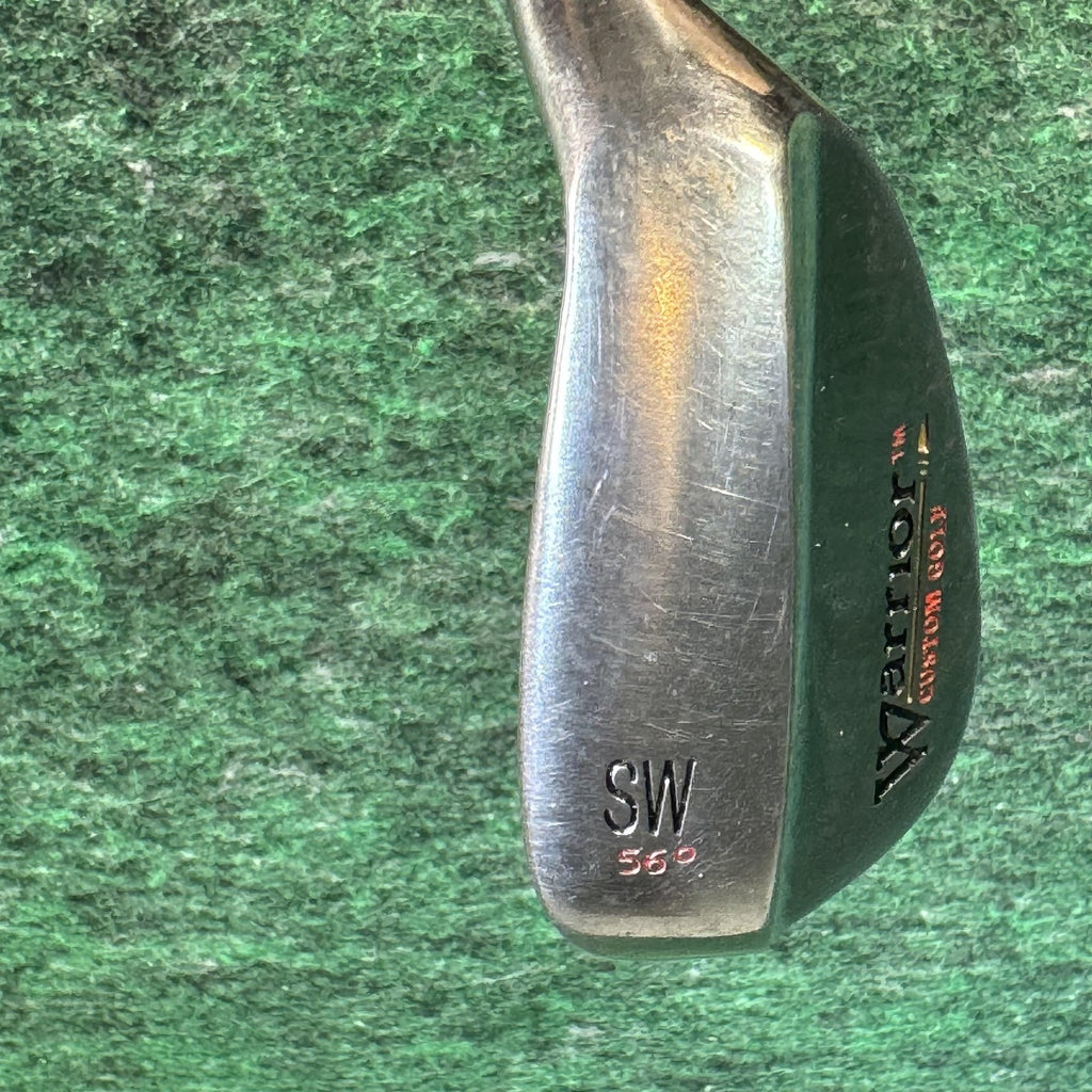 Warrior MS 56° Sand Wedge Mens RH Steel Shaft Stainless Silver Golf Club