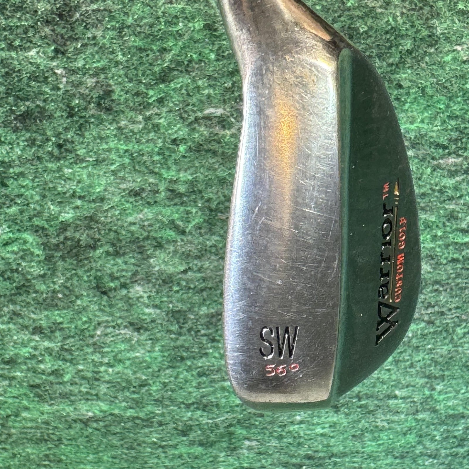 Warrior MS 56° Sand Wedge Mens RH Steel Shaft Stainless Silver Golf Club