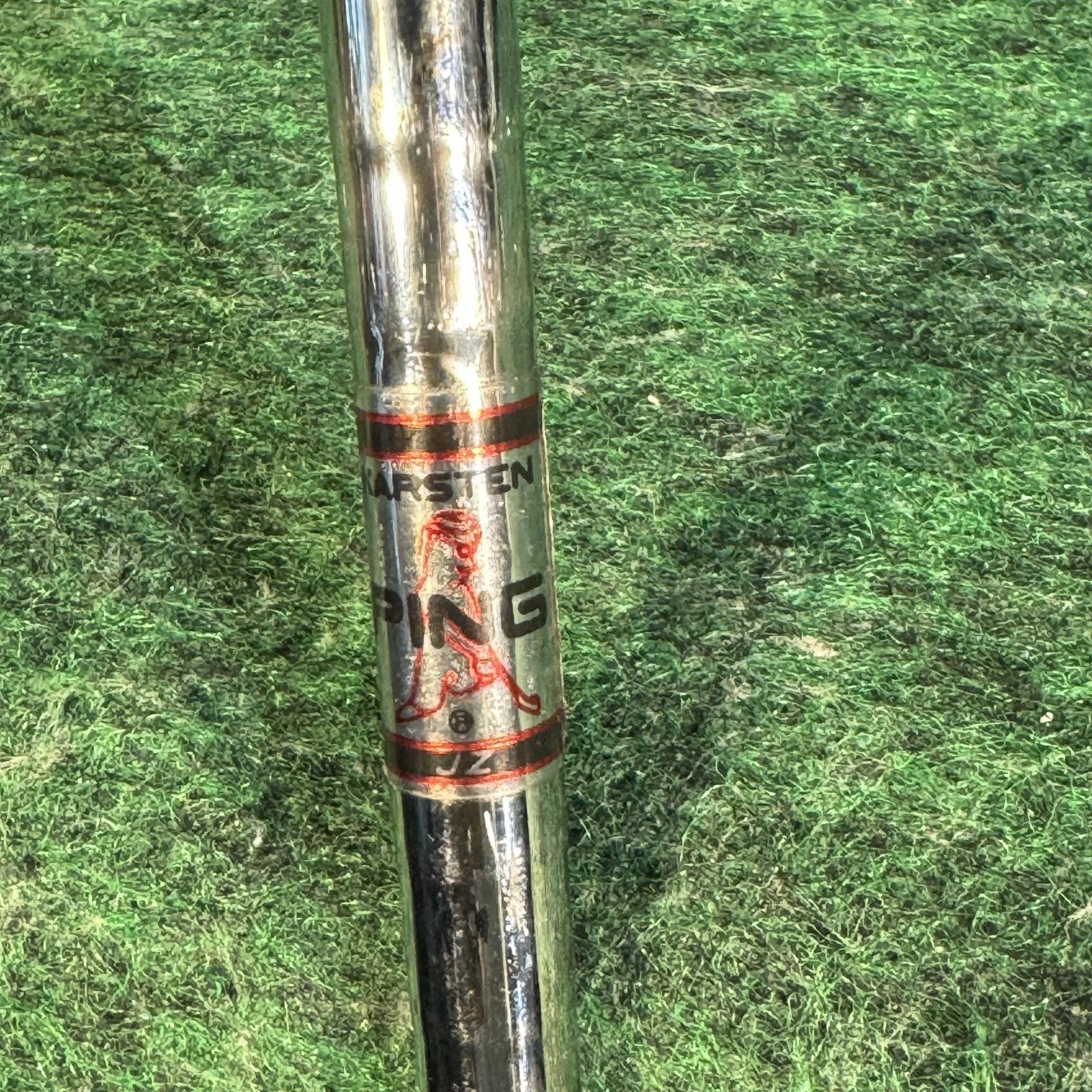 Vintage Ping Eye 2 7 Iron Red Dot Steel Shaft Golf Pride Grip Right Hand