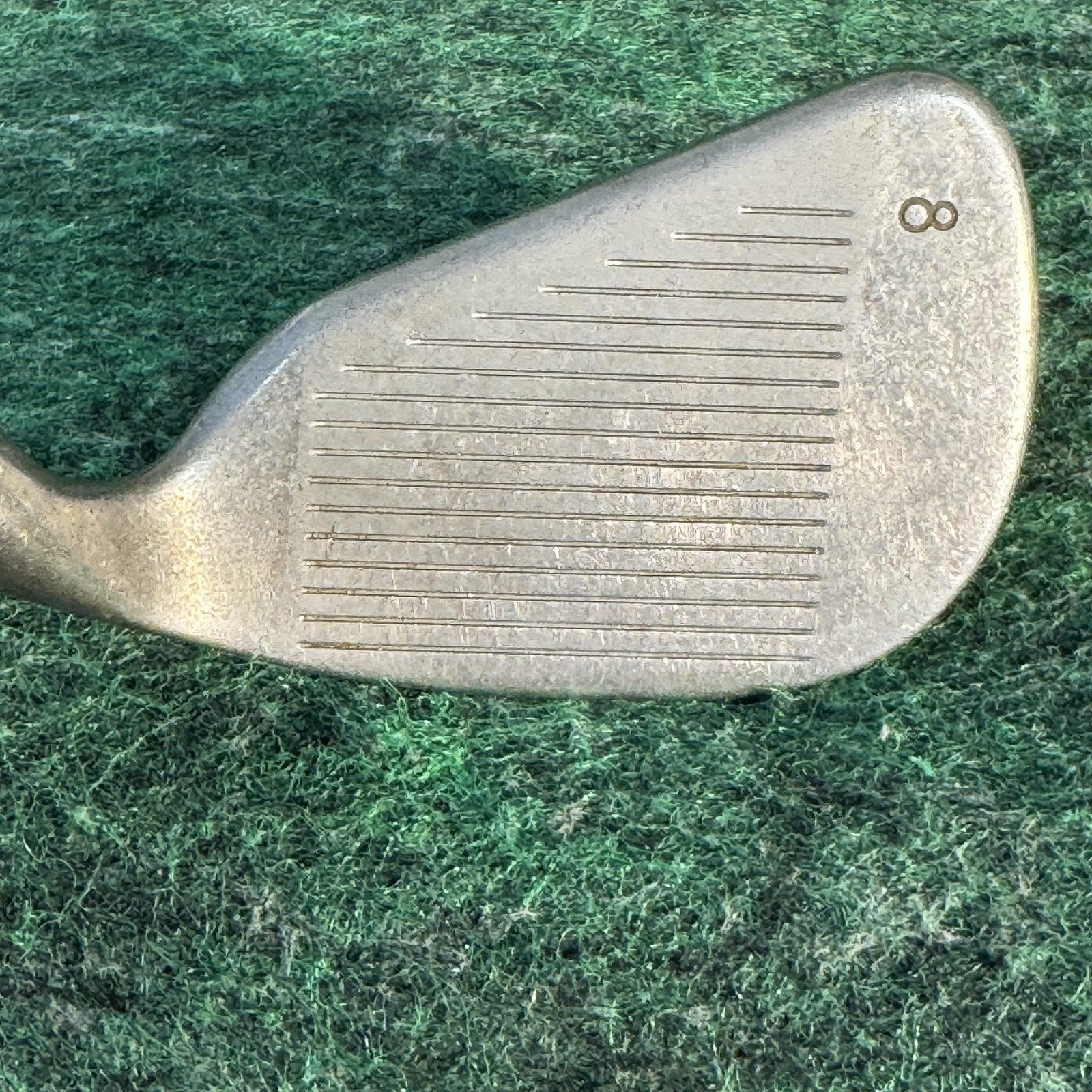 Vintage Ping Eye 2 Red Dot Iron Set 3-PW Mens LH KT-Shaft Steel USA 1° Flat Lie