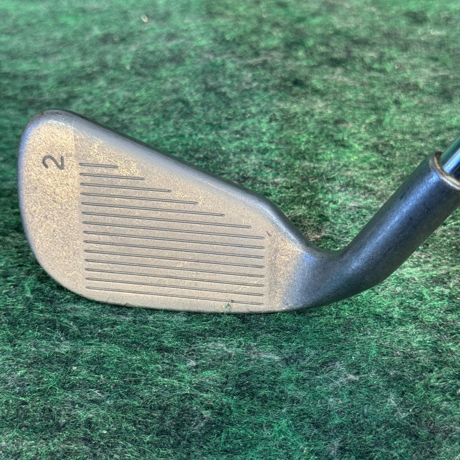 Vintage Ping Eye 2 2 Iron Mens RH Steel Shaft USA Stainless Silver Golf Club