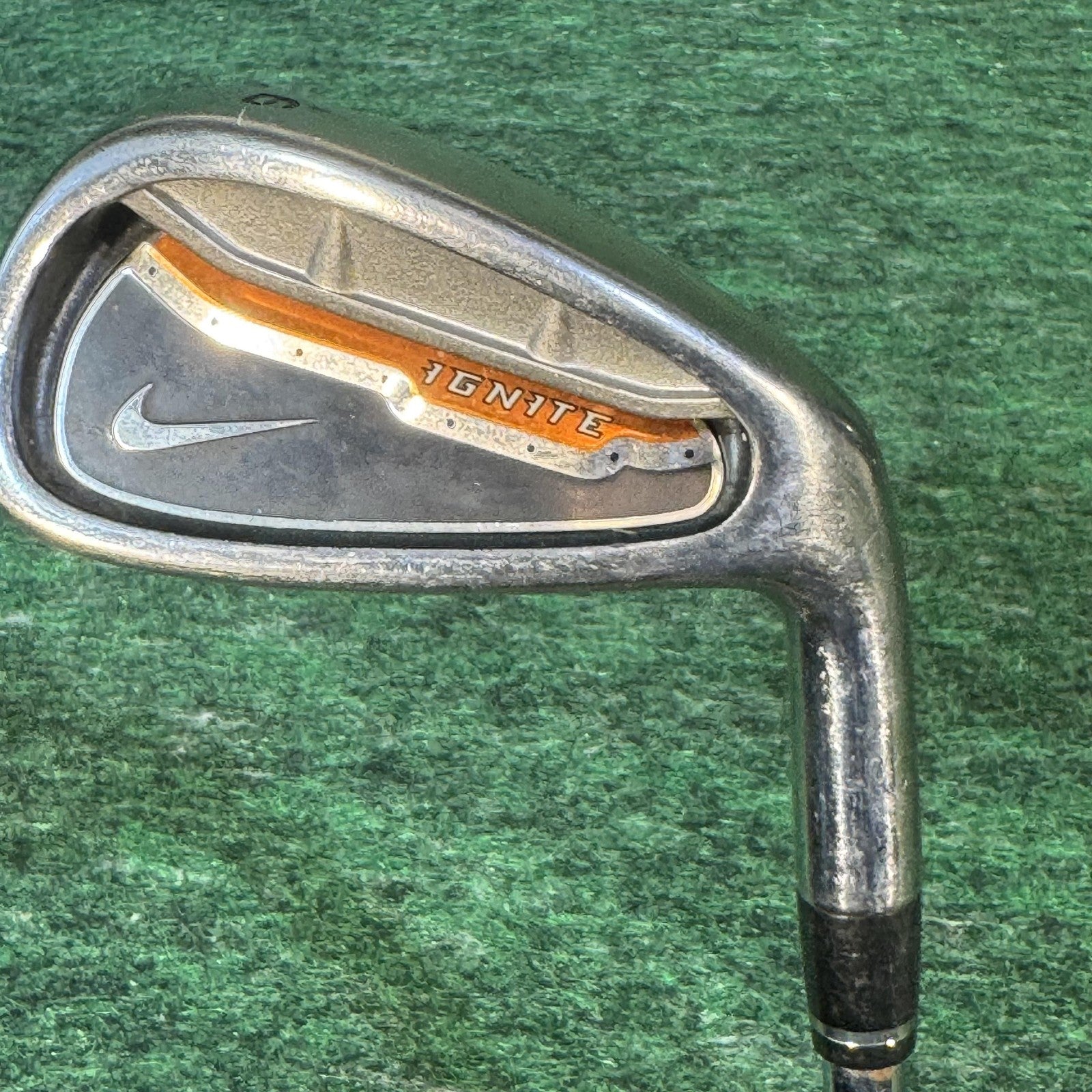 Nike Ignite Iron Set 4 5 7 8 9 Wedge + 3H Hybrid Uni Flex Steel Shafts