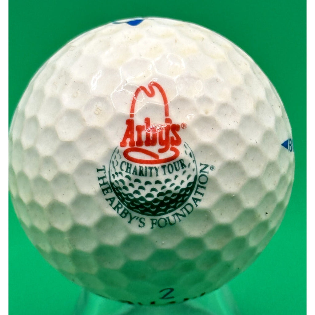 Arby's Charity Tour & Bank of America Logo Golf Ball Used