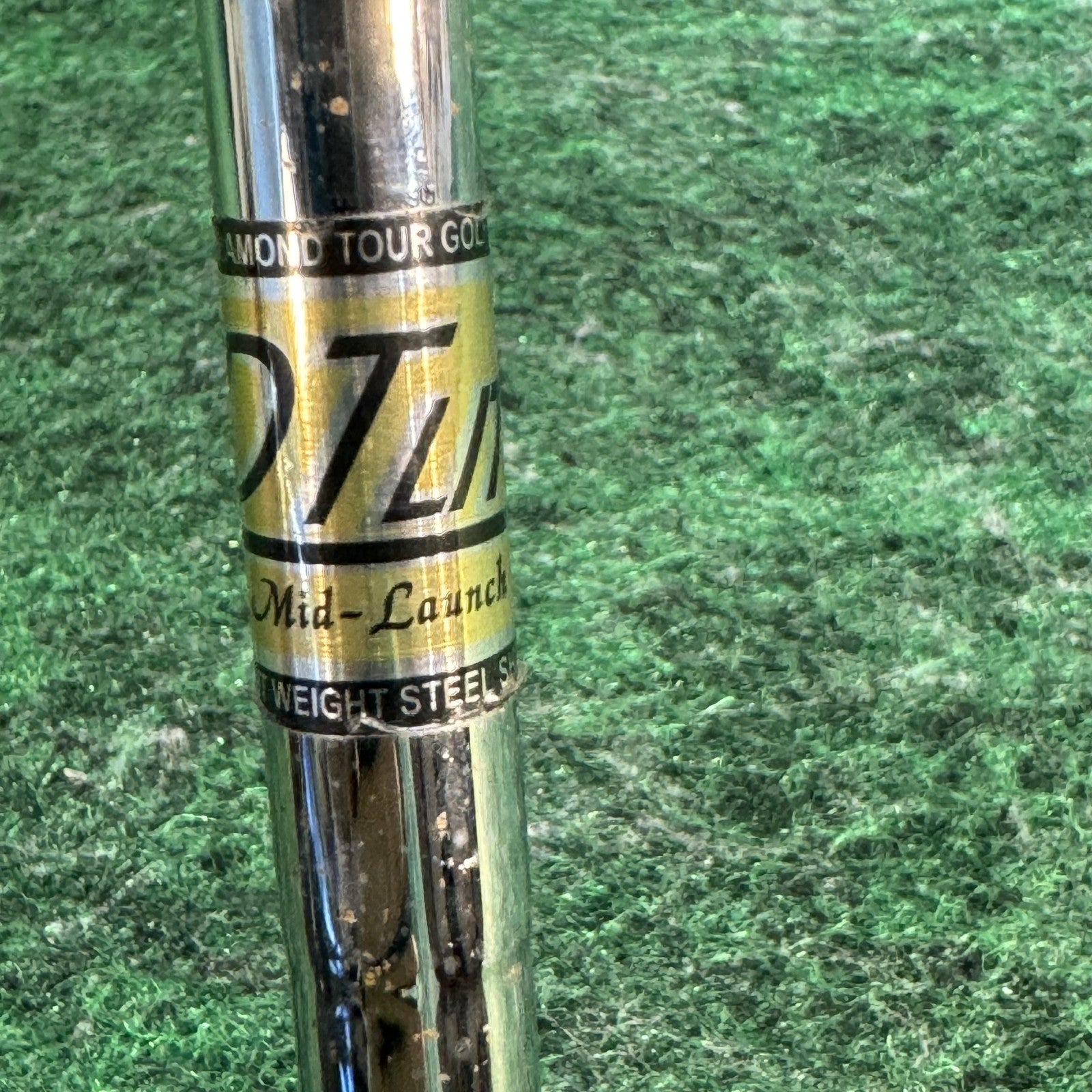 Grand Hawk Pitching Wedge PW Iron Diamond Tour DTL Mid-Launch Steel Shaft Golf