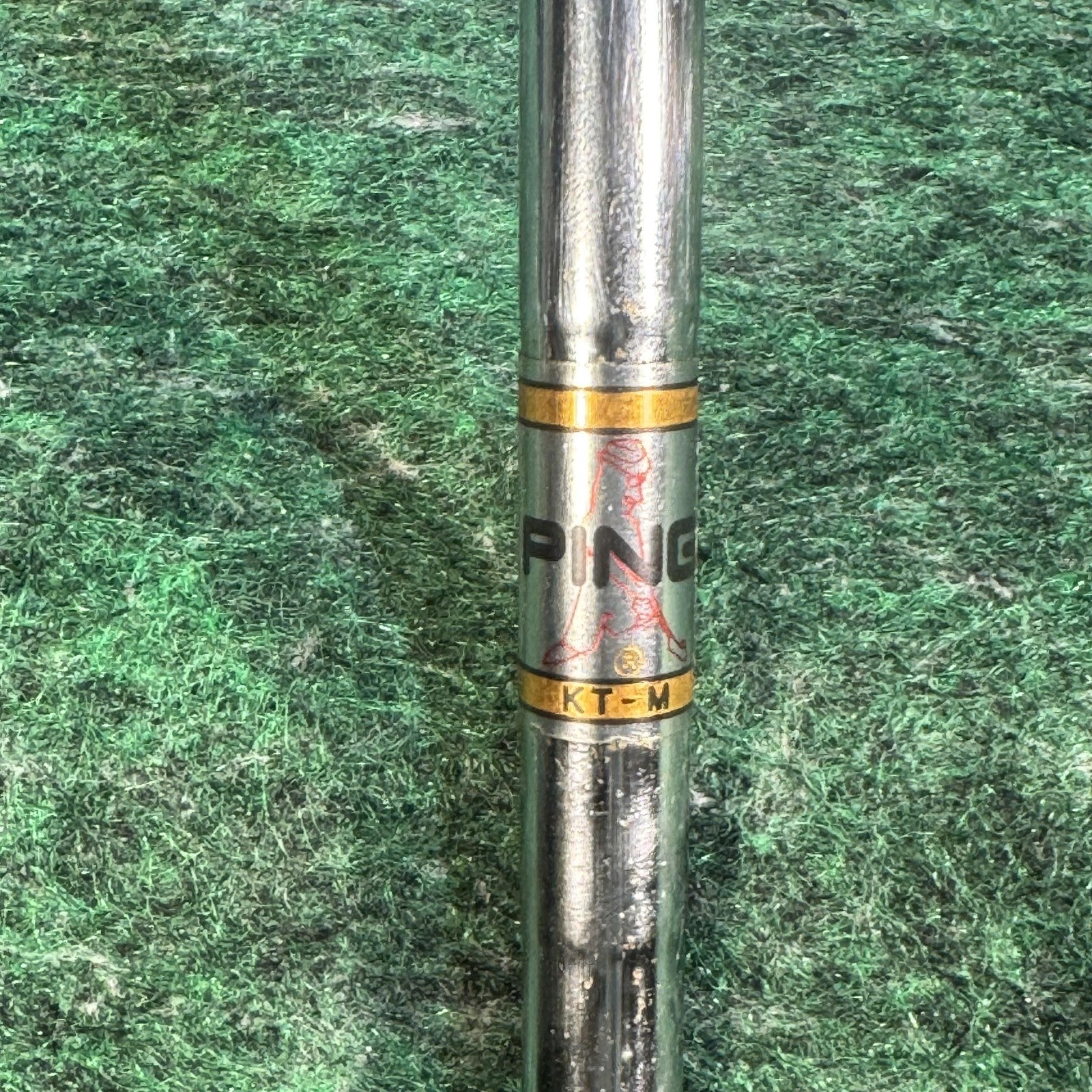 Vintage Ping Zing Karsten 6 Iron Blue Dot KT-M Steel Shaft Golf Club Right Hand