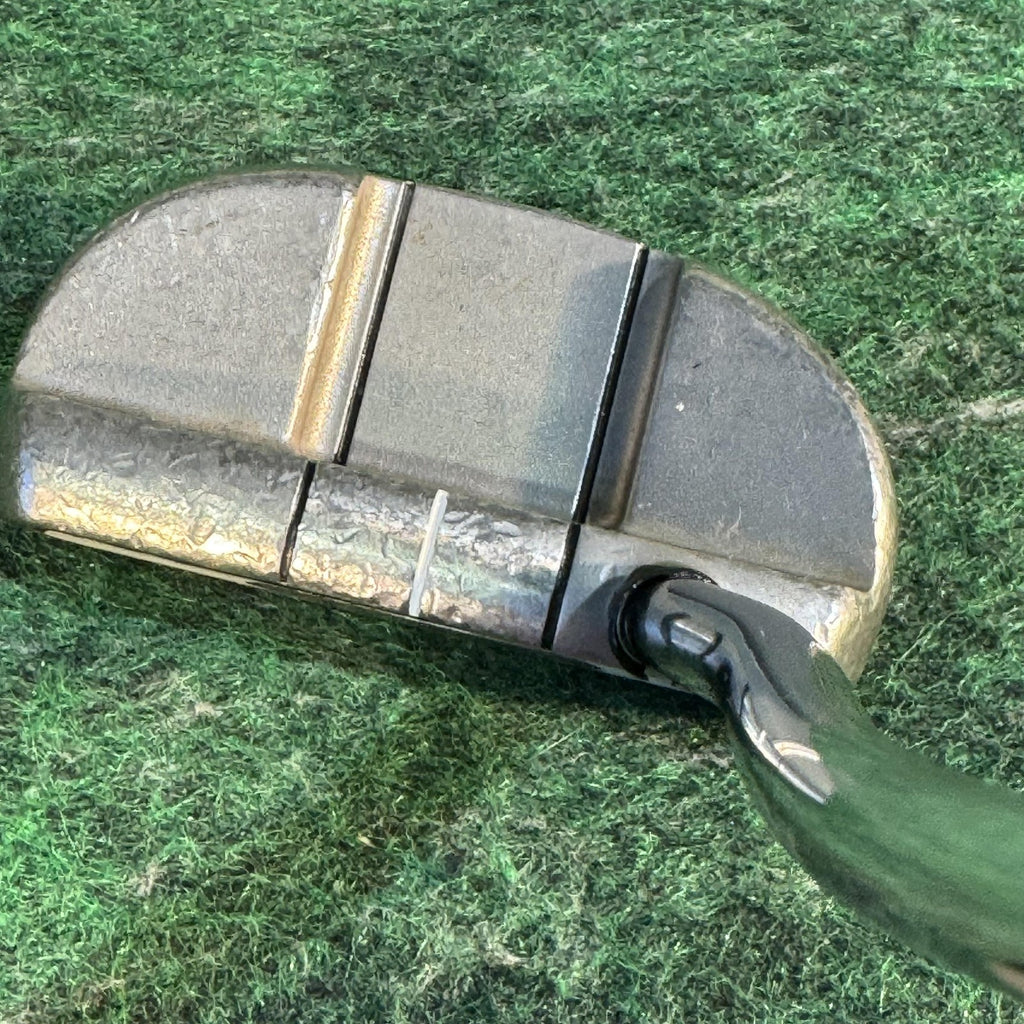 Odyssey White Steel #5 Mallet Putter Mens Golf Club SuperStroke Traxion Grip