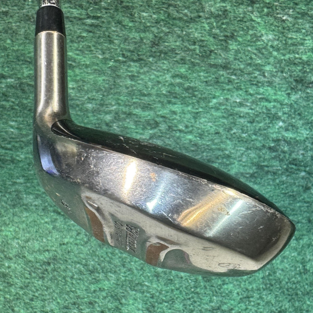 Warrior Custom Golf 18° Hybrid Mens RH Stiff Steel Stainless Black Golf Club
