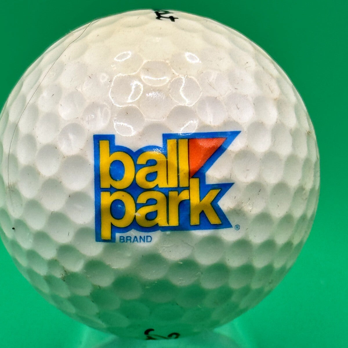 Ball Park Franks Logo Golf Ball Used