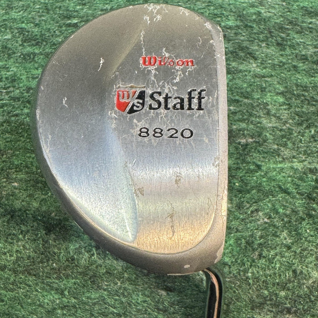 Vintage Wilson Staff 8820 Right Handed Putter Golf Club Mallet Steel Shaft