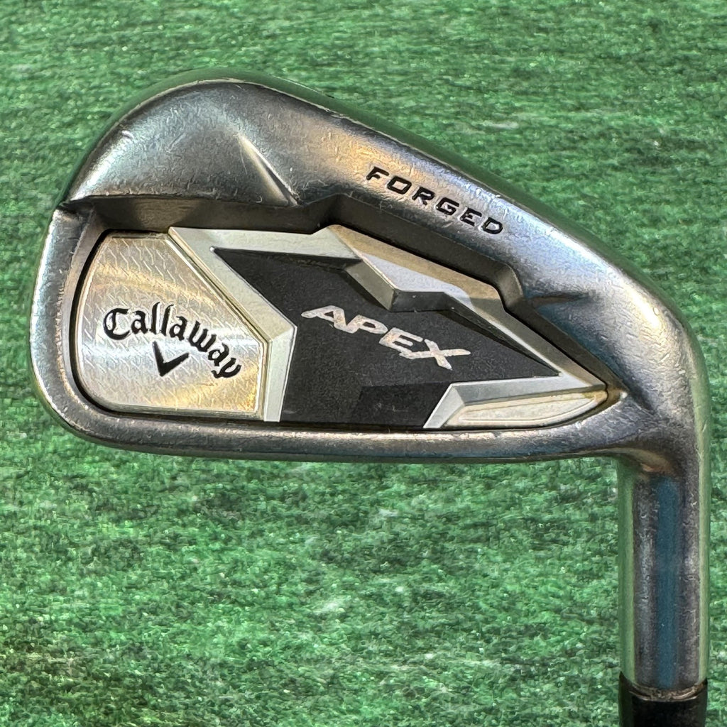 Callaway Apex CF19 7 Iron Forged Golf Club AMT Black S300 Steel Mens Right