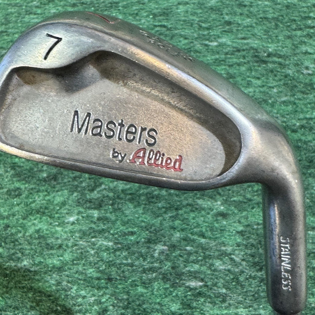Allied Masters 7 Iron Radius Sole Stainless True Temper TT Lite Stiff Steel