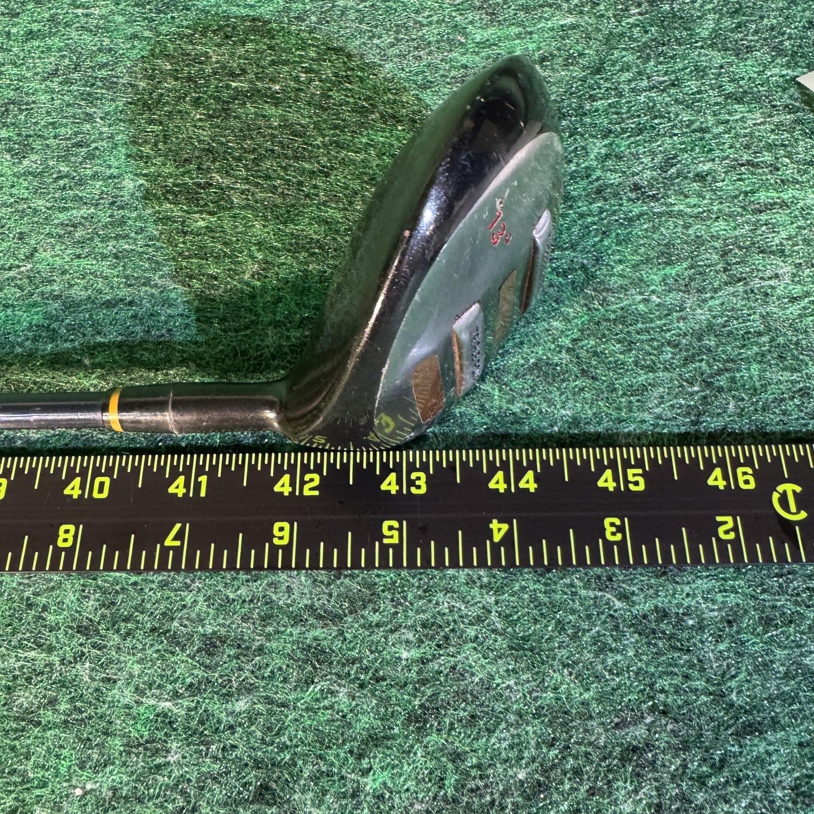 Vintage Three Metals Triple Power 13° Fairway Wood Maraging S-Flex Golf Club 44"
