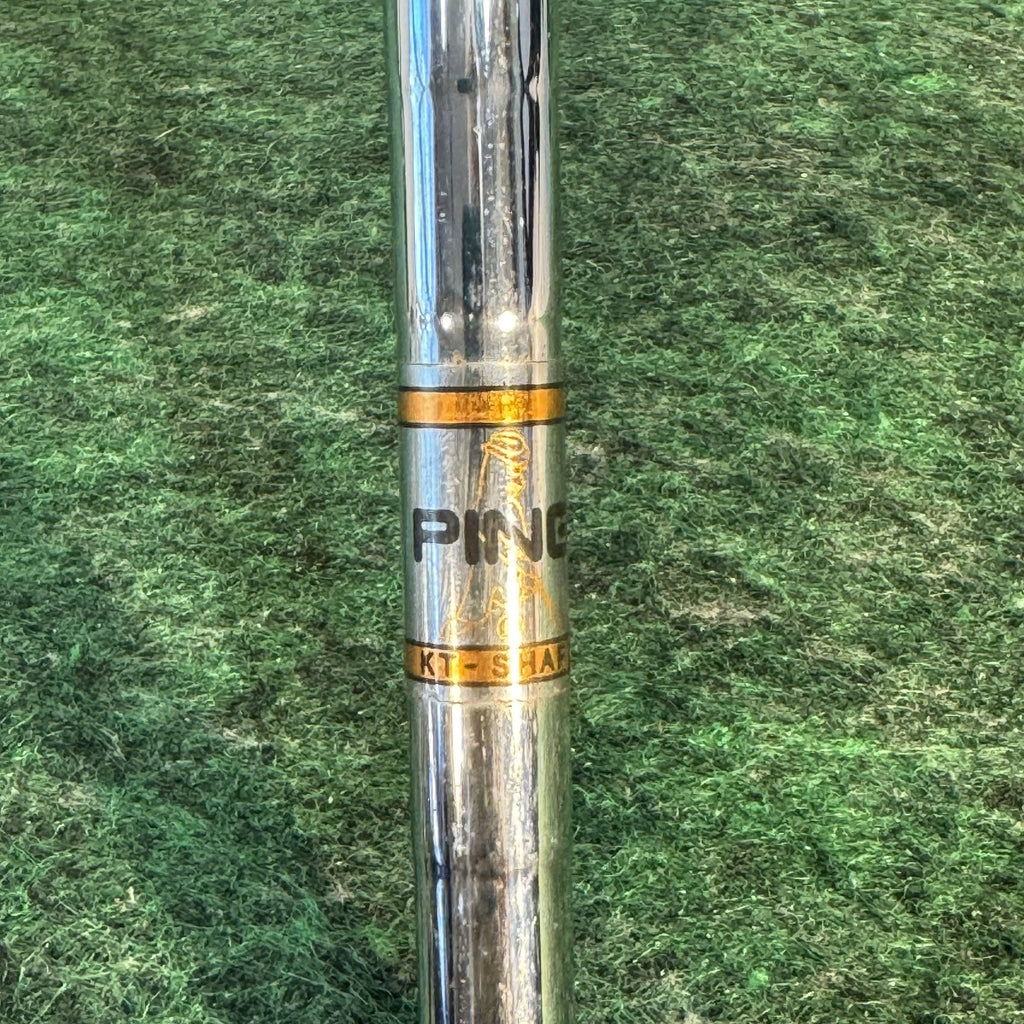 Vintage Ping Eye 2 Red Dot Iron Set 3-PW Mens LH KT-Shaft Steel USA 1° Flat Lie
