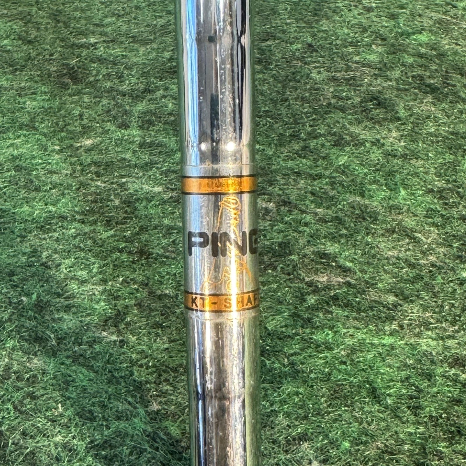 Vintage Ping Eye 2 Red Dot Iron Set 3-PW Mens LH KT-Shaft Steel USA 1° Flat Lie