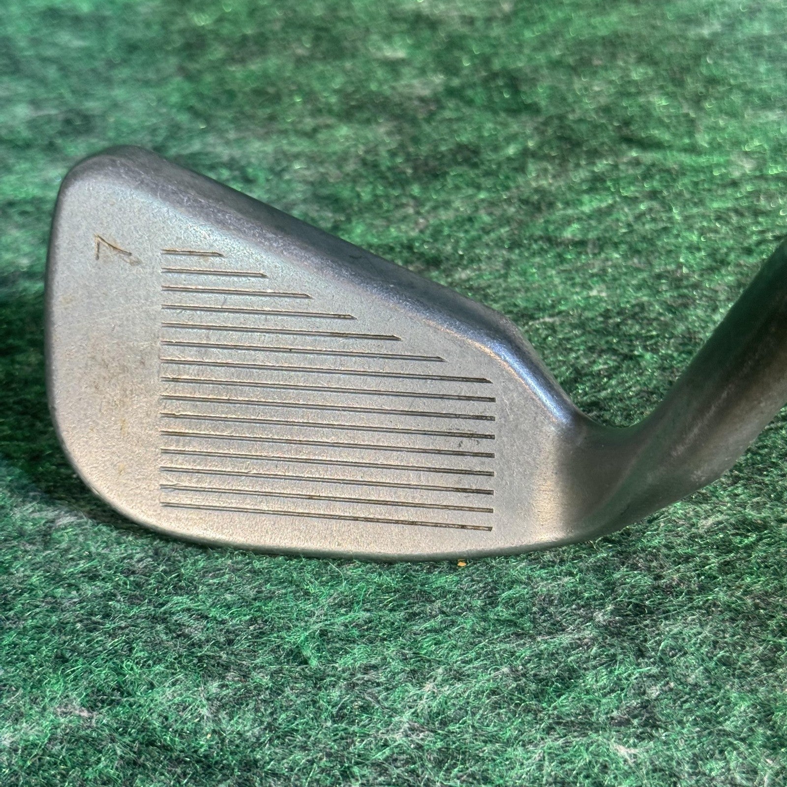 Vintage Ping Zing Karsten 7 Iron Blue Dot RH Single Golf Club Steel Shaft
