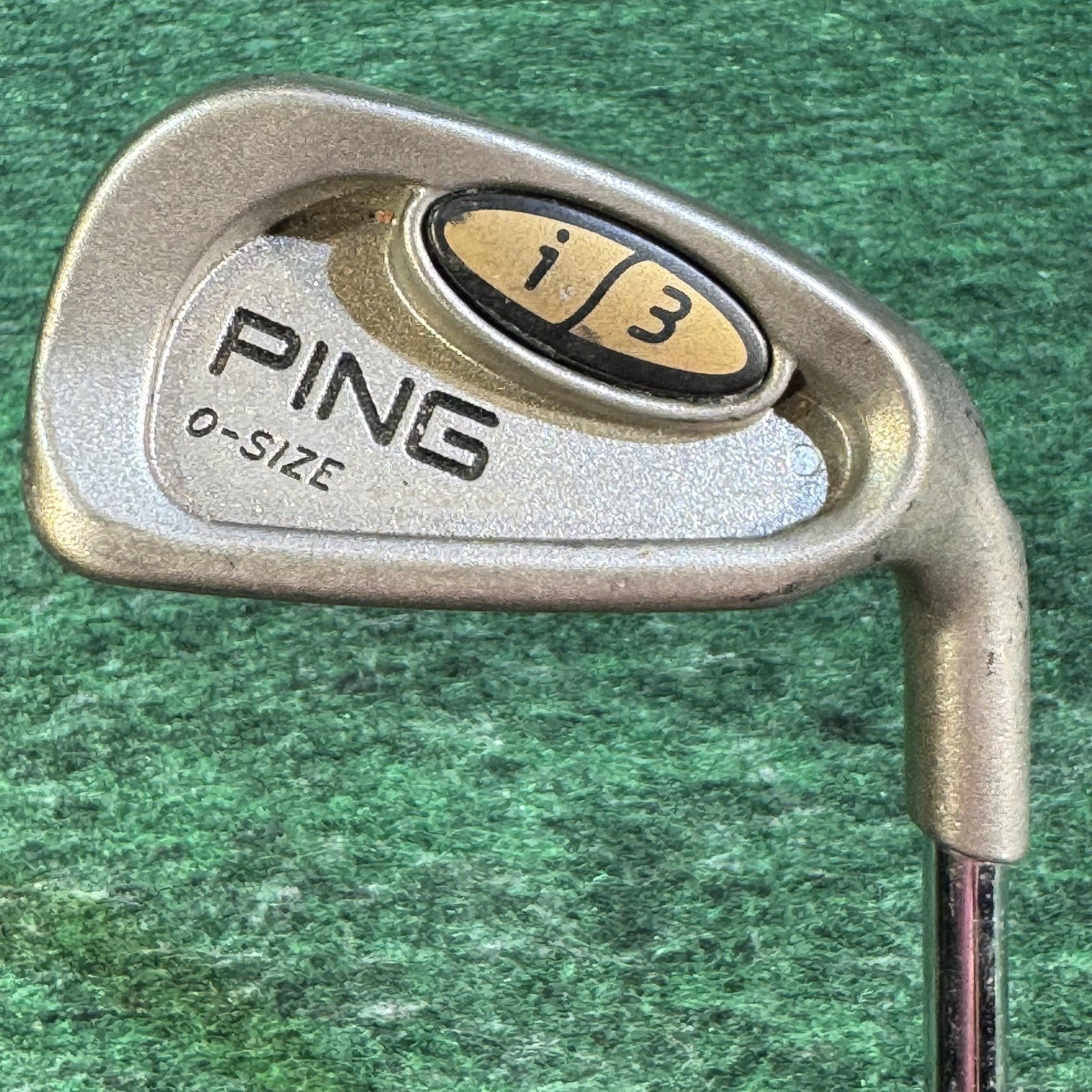 Vintage Ping i3 O-Size 6 Iron Golf Club Steel Shaft Cavity Back Bend Marked