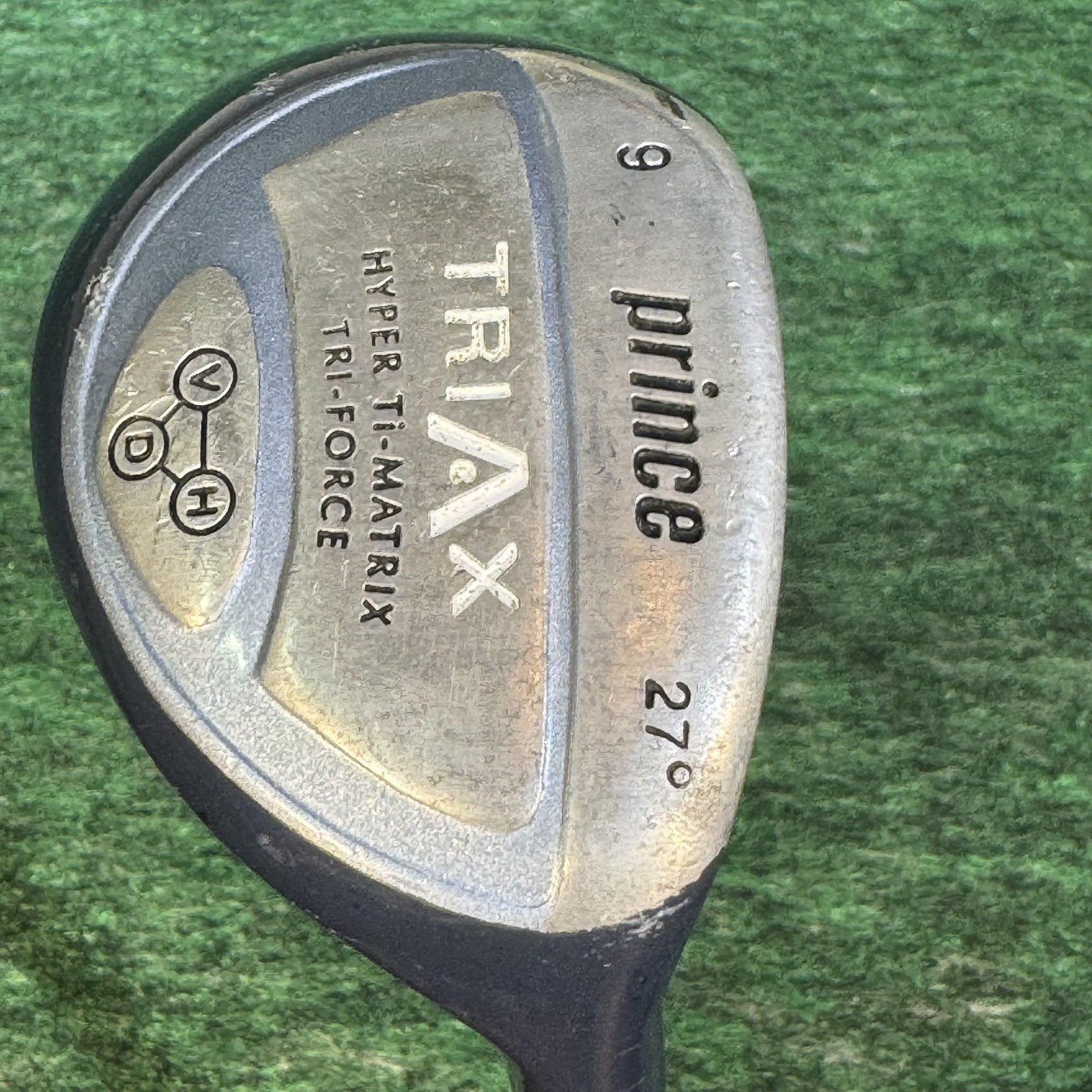 Prince Triax Hyper Ti-Matrix Tri-Force 9 Wood 27° Ladies Womens RH Graphite Blue