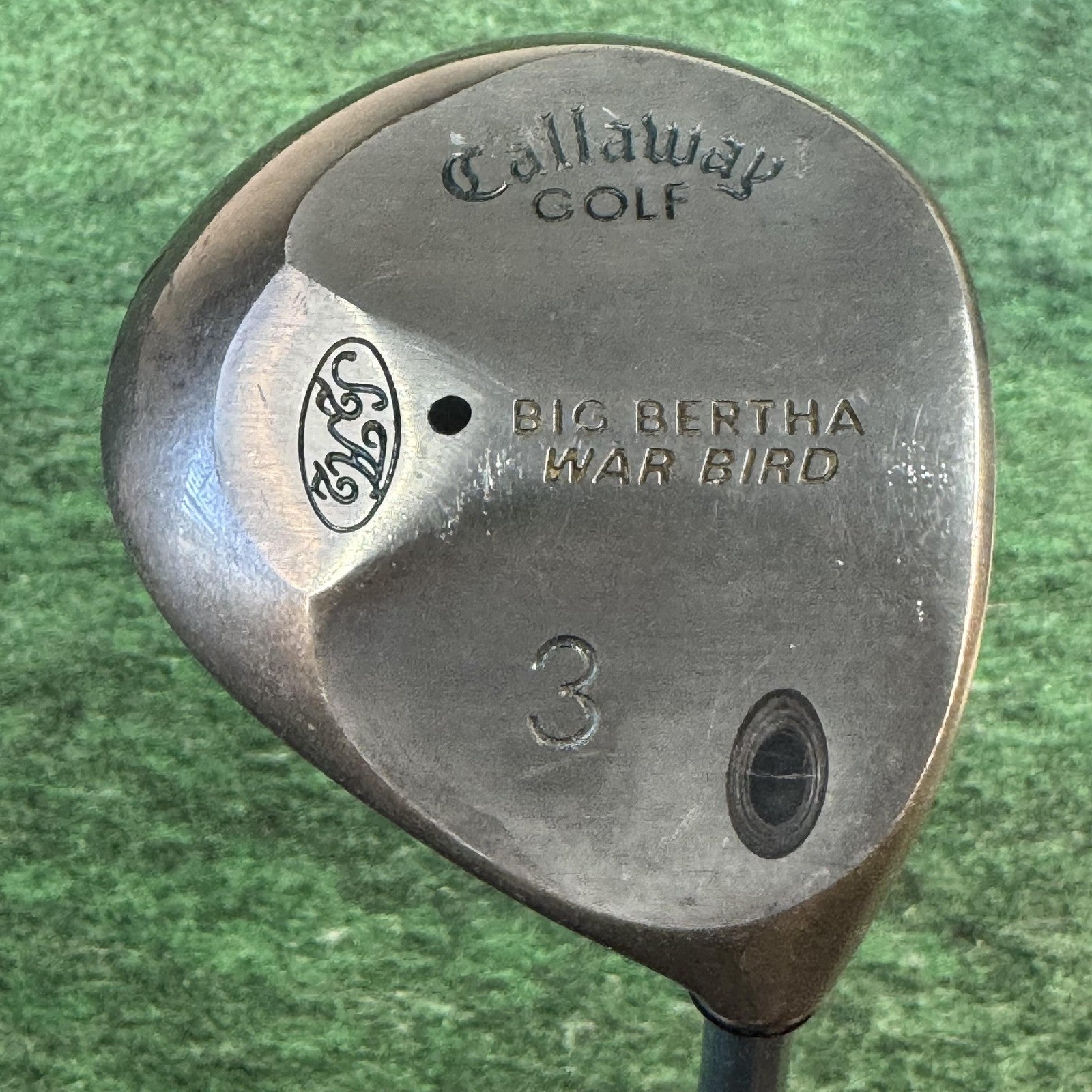 Vintage Callaway Big Bertha War Bird 3 Wood 15° Ladies RH Brown Graphite Fairway