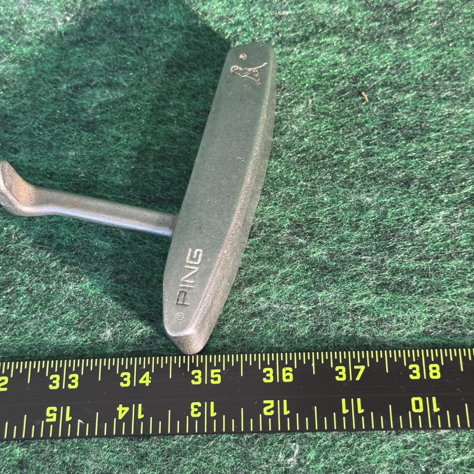Vintage Ping Anser 5 Blade Putter 35" Mens RH Steel Karsten USA Golf Club