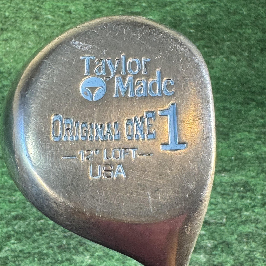 Vintage Taylor Made Original One 1 Driver 12° Pittsburgh Persimmon USA L Flex