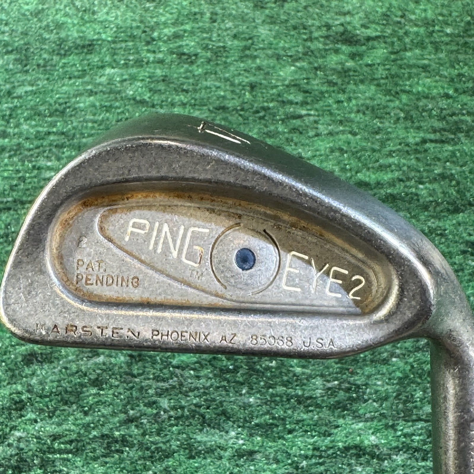Vintage Ping Eye 2 4 Iron Golf Club Karsten Phoenix USA Steel Shaft Right Handed