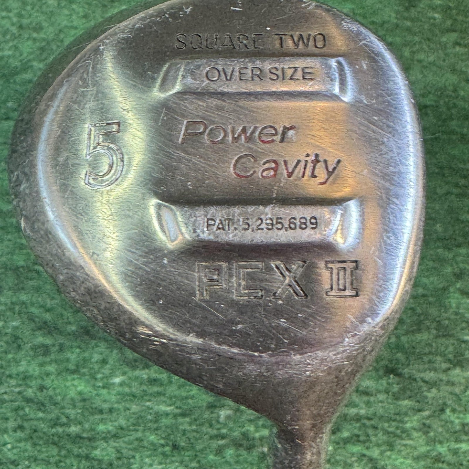 Vintage Square Two PCX II Power Cavity 5 Wood Mens RH Graphite Fairway Golf Club