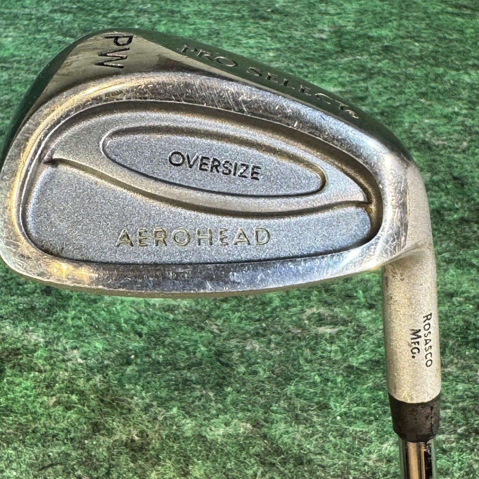 ProSelect Aerohead Oversize Pitching Wedge Mens RH Regular Steel Golf Club