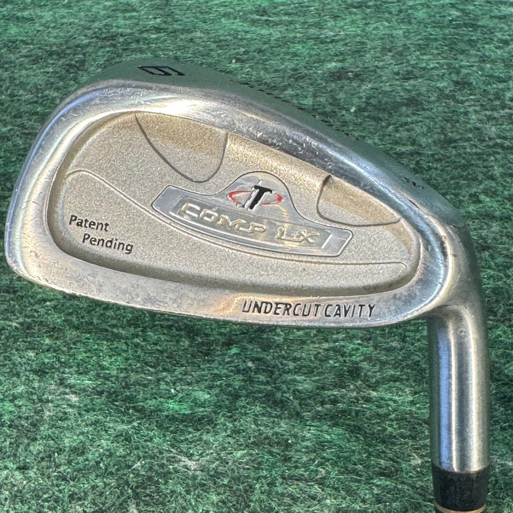 Tour Edge COMP LX1 6 Iron 31° Mens RH Regular Flex Graphite Silver Golf Club