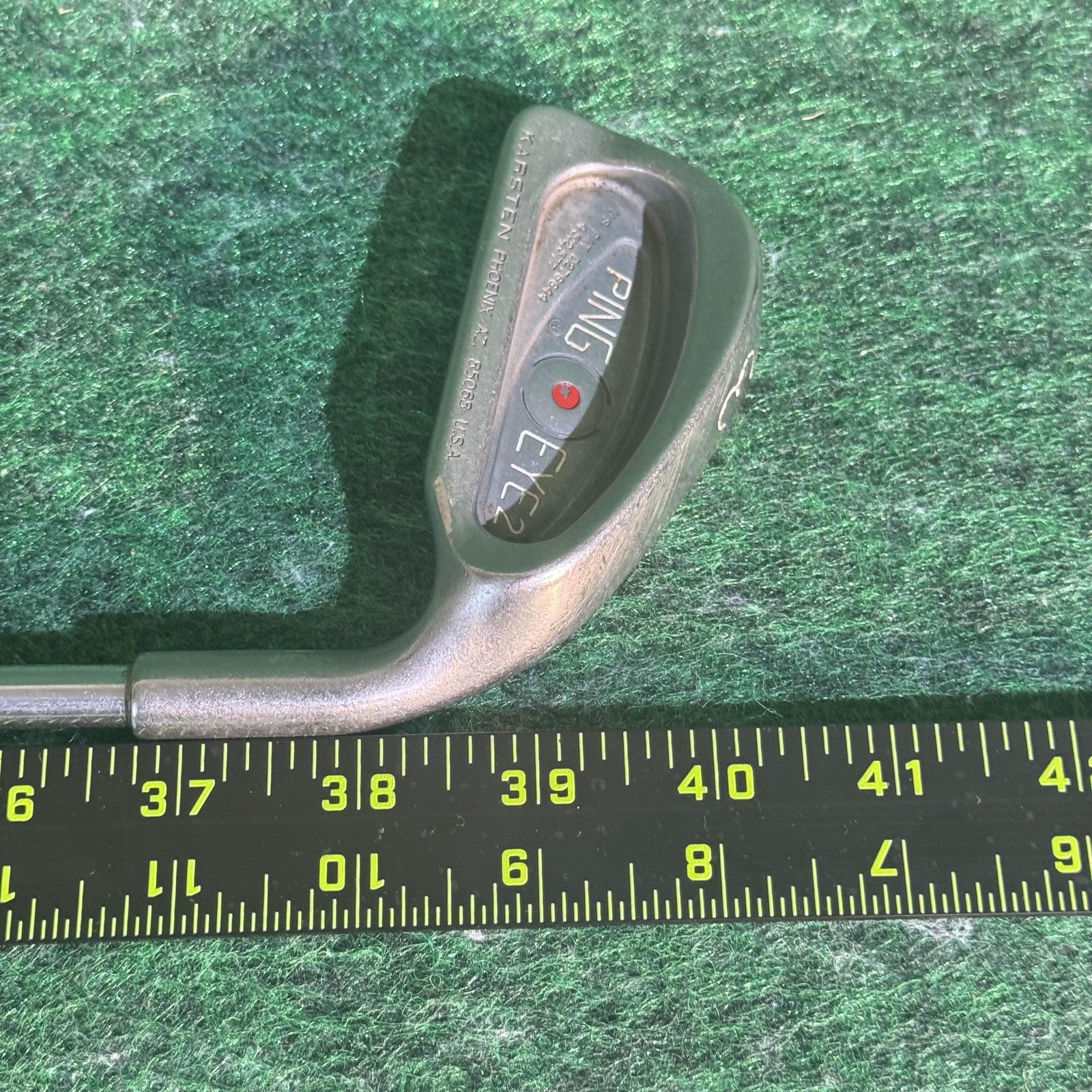 Vintage Ping Eye 2 3 Iron Red Dot Right Hand Mens Steel Shaft Golf Pride Grip