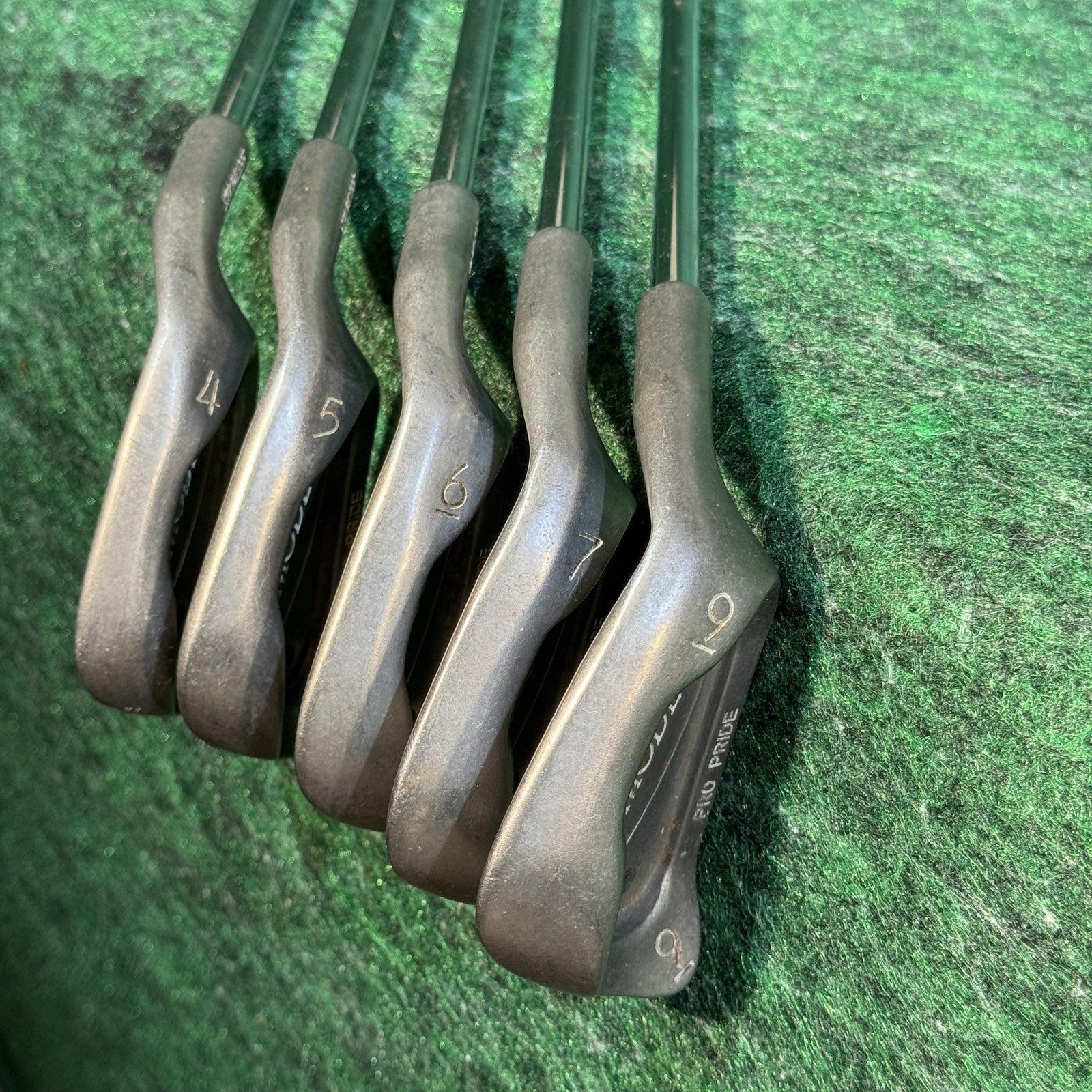 Pro Pride Z-Model Iron Set 4 5 7 9 10 Apollo AP46 Stiff Steel Made in England