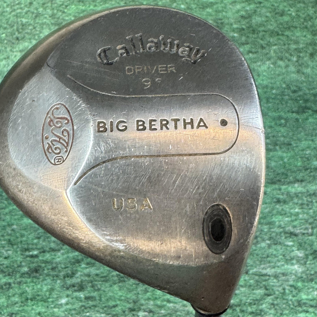 Vintage Callaway Big Bertha Driver 9° RCH 96 Graphite Firm Flex USA Golf 1990s