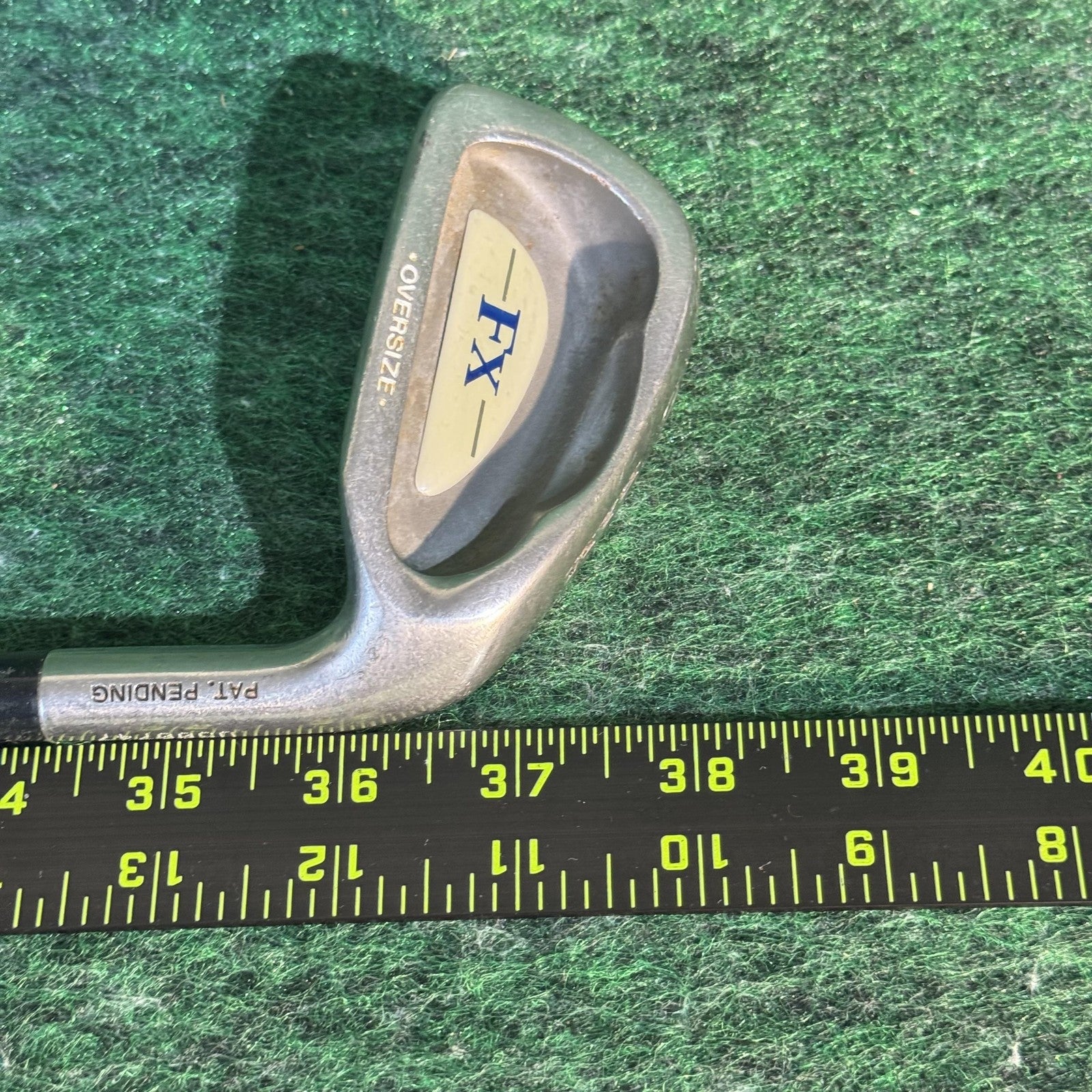 RAM FX Oversize 9 Iron Mens RH Graphite Stainless Silver Cavity Back Golf Club