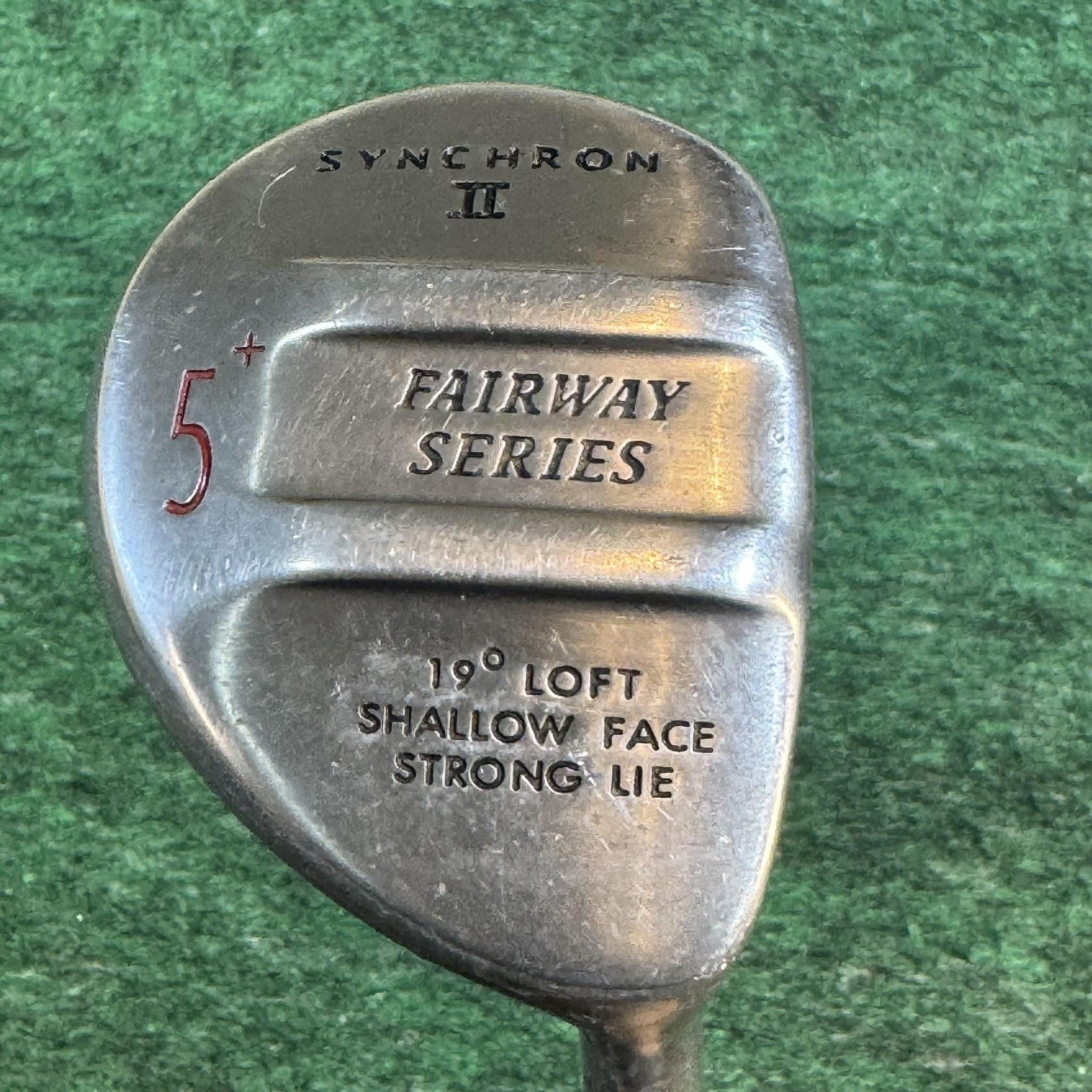 Synchron II Fairway Series 3 5+ 7+ 11+ Woods Mens RH Senior Silver Golf Clubs